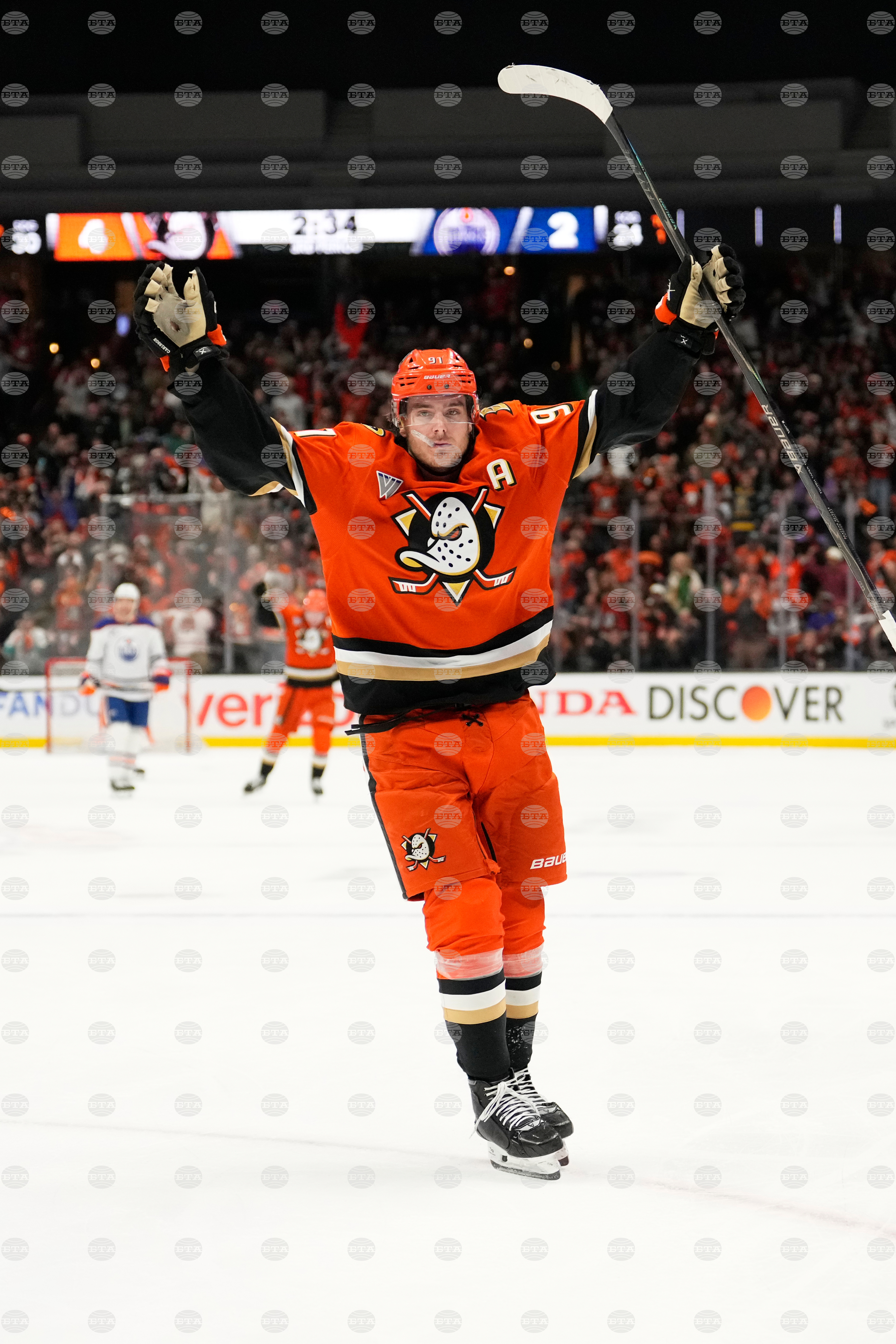 Oilers Ducks Hockey