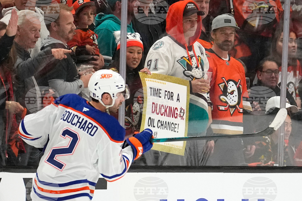 Oilers Ducks Hockey