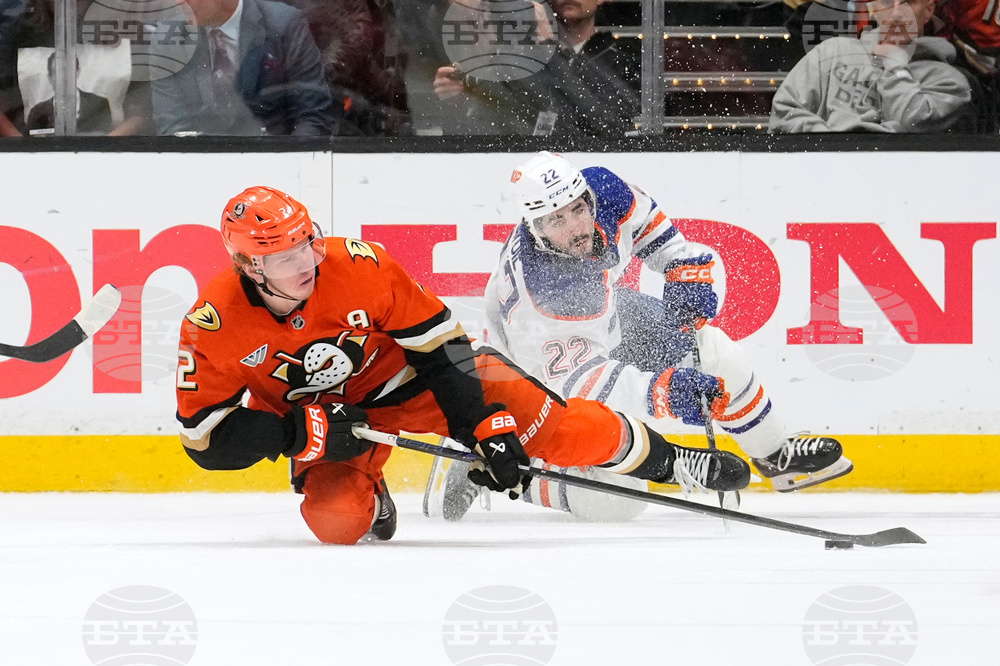 Oilers Ducks Hockey