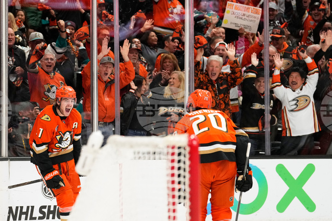 APTOPIX Oilers Ducks Hockey