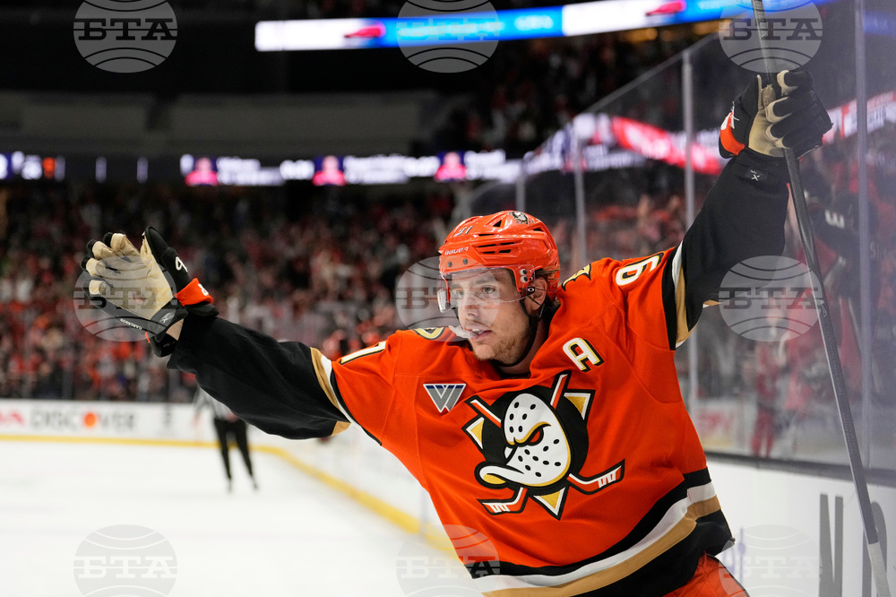 APTOPIX Oilers Ducks Hockey