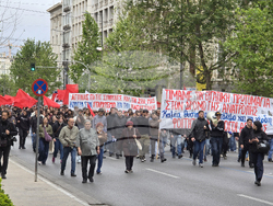 Гърция - Атина - протест - Ден на труда