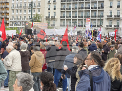 Гърция - Атина - протест - Ден на труда