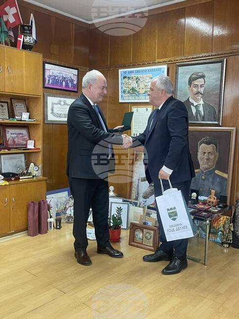 Кметът на община Гоце Делчев Владимир Москов и италианският посланик Марчело Апичела обсъдиха възможности за бъдещо сътрудничество