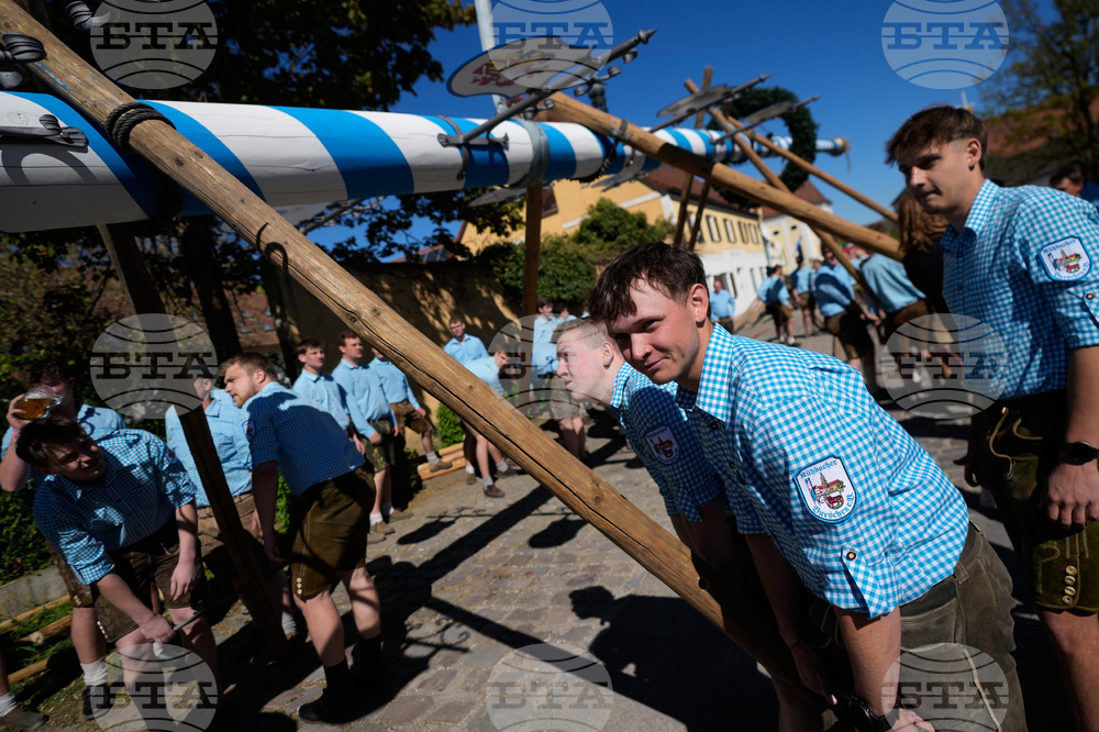 Germany Maypole Celebration