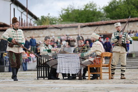Панагюрище - военно-историческа възстановка - 150 години от Априлското въстание