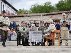Панагюрище - военно-историческа възстановка - 150 години от Априлското въстание