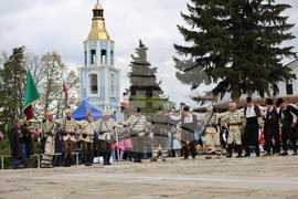 Панагюрище - военно-историческа възстановка - 150 години от Априлското въстание