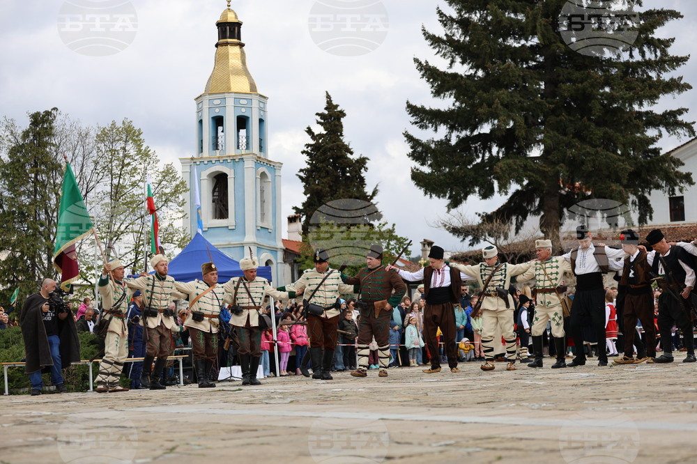 Панагюрище - военно-историческа възстановка - 150 години от Априлското въстание