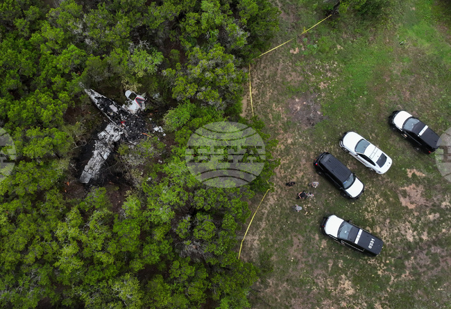 APTOPIX Texas Plane Crash