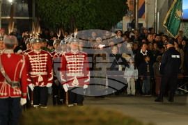 Панагюрище - 150 години от Априлското въстание - тържествена проверка-заря