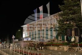 Панагюрище - 150 години от Априлското въстание - тържествена проверка-заря