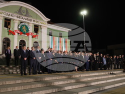 Панагюрище - 150 години от Априлското въстание - тържествена проверка-заря