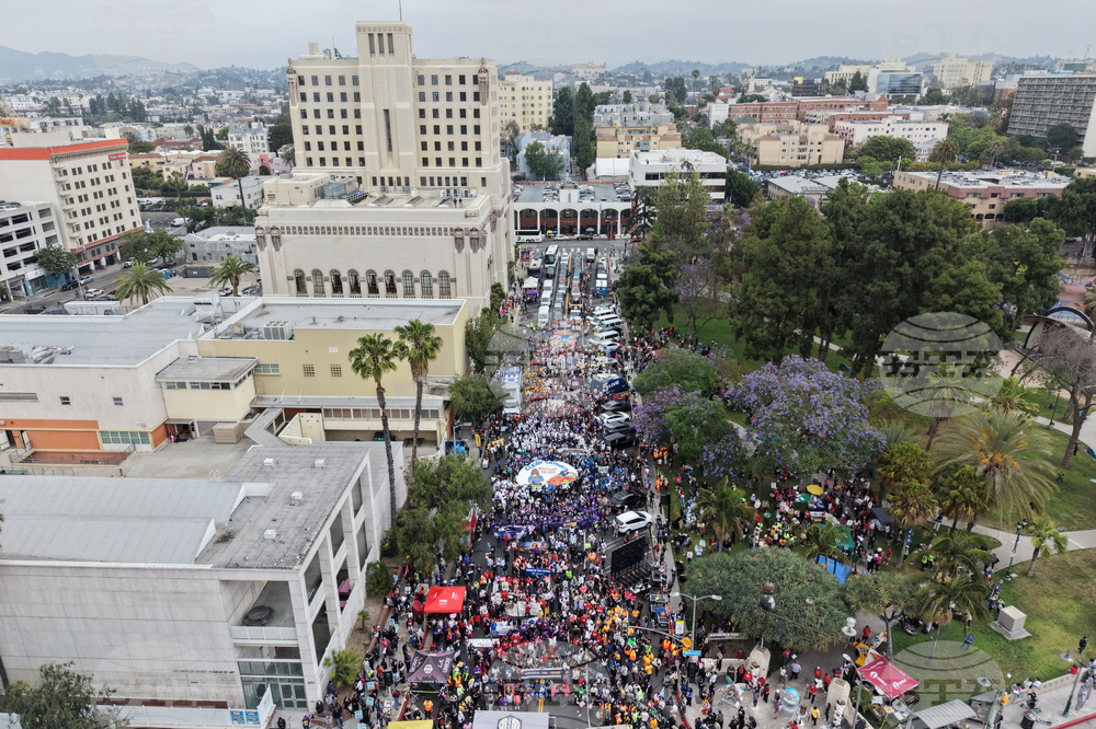 US May Day Los Angeles