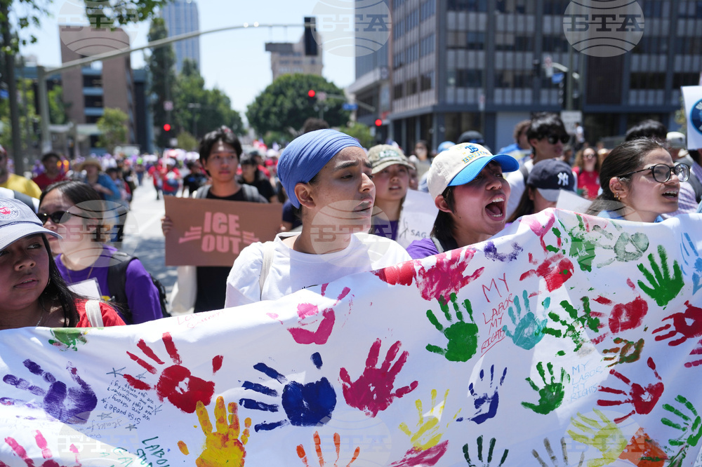 US May Day Los Angeles