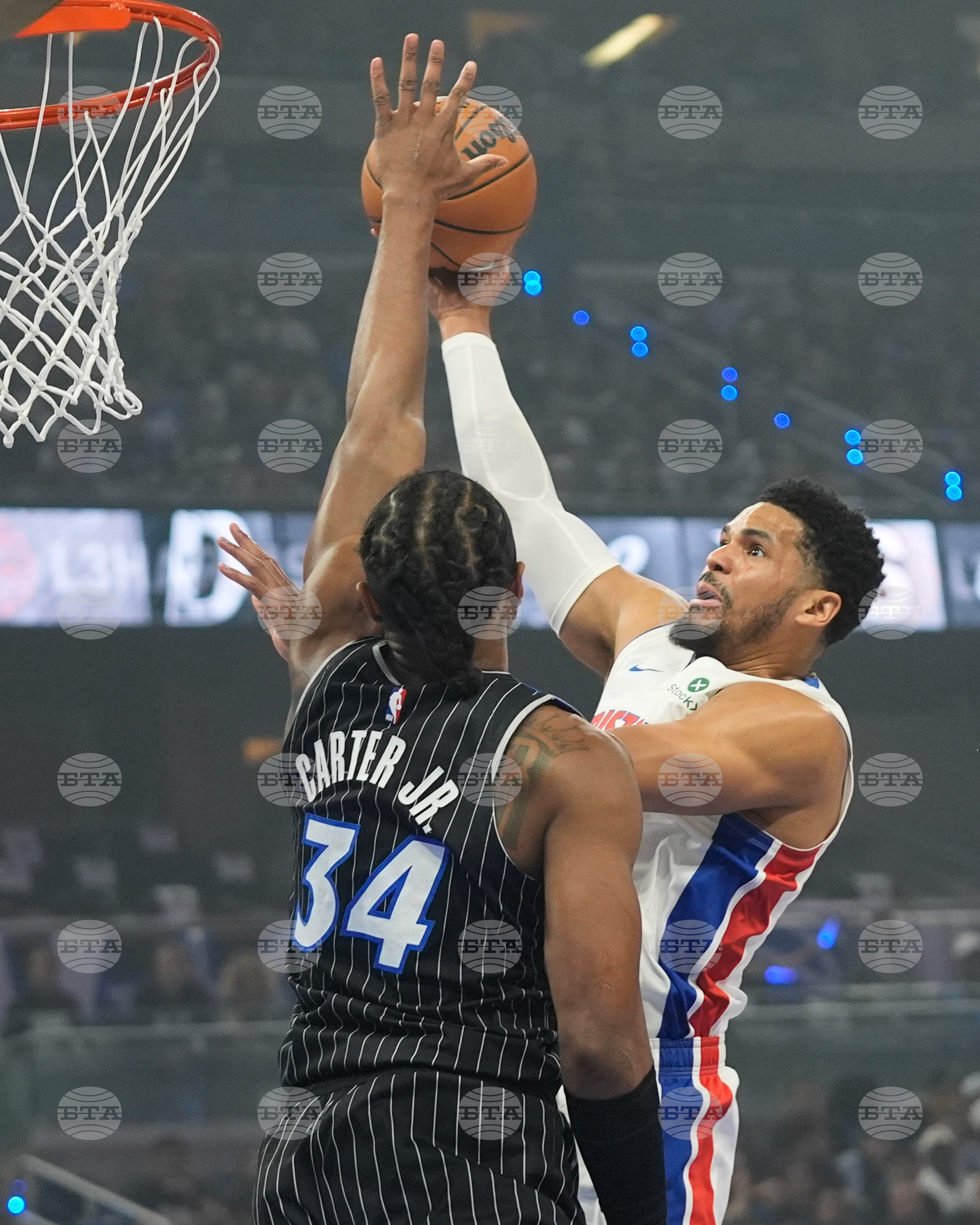 Pistons Magic Basketball