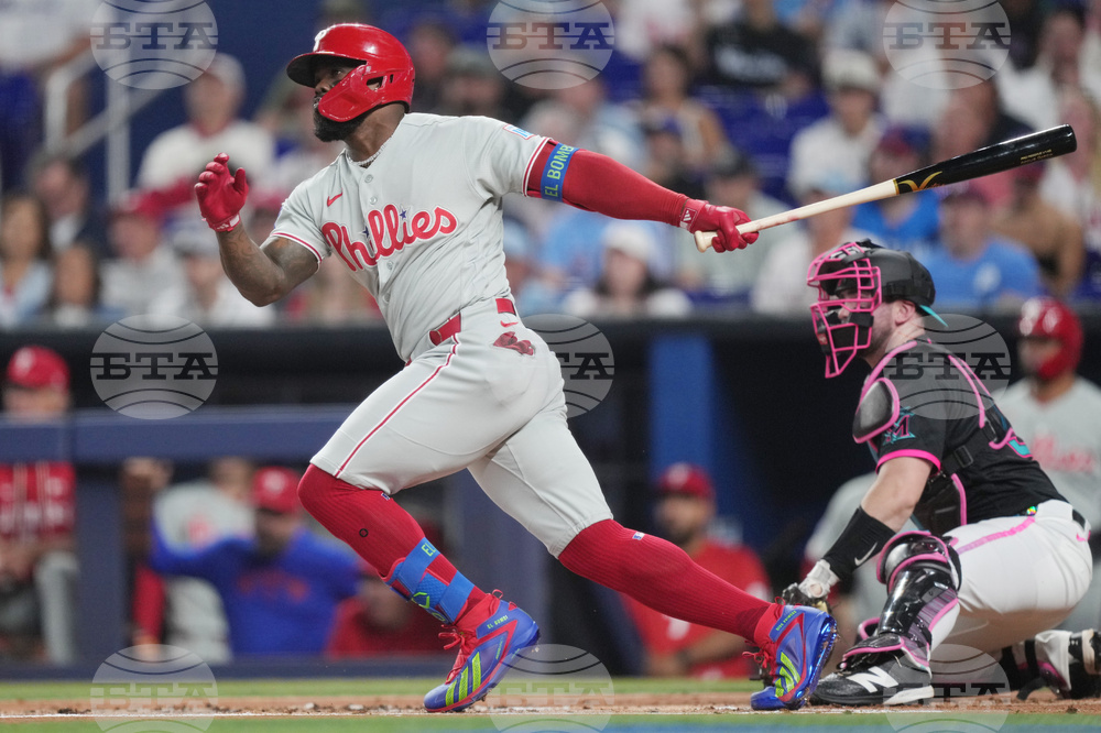 Phillies Marlins Baseball