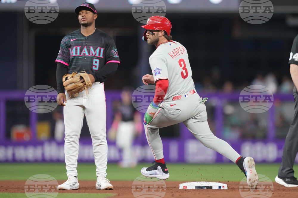 Phillies Marlins Baseball