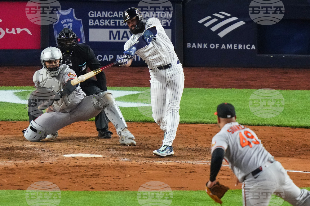 Orioles Yankees Baseball