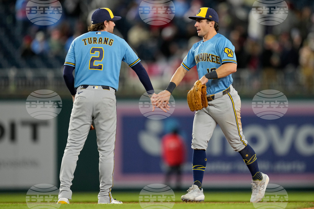 Brewers Nationals Baseball