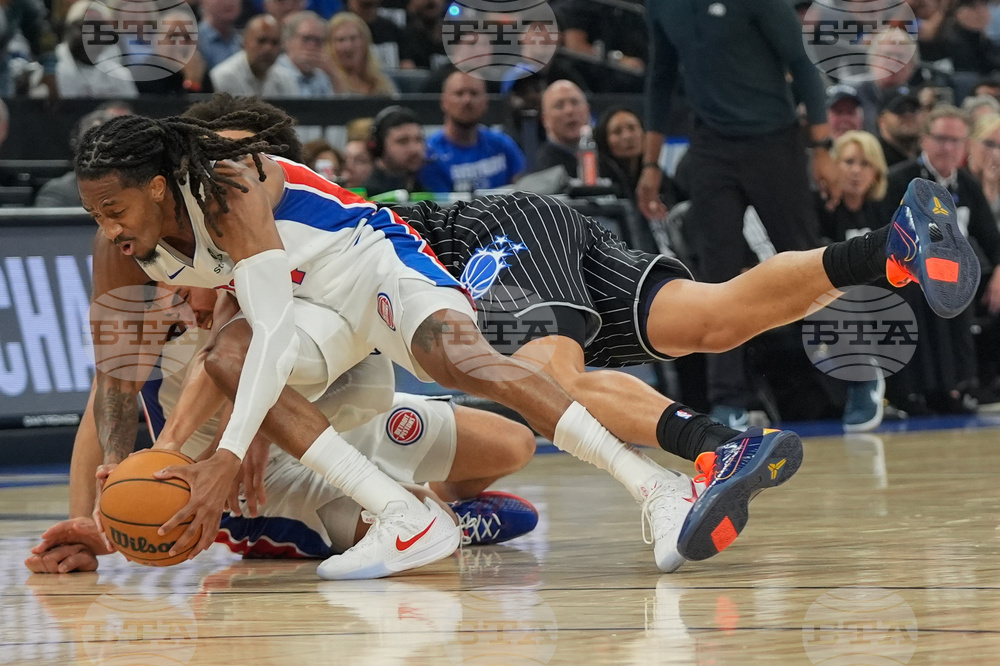 Pistons Magic Basketball