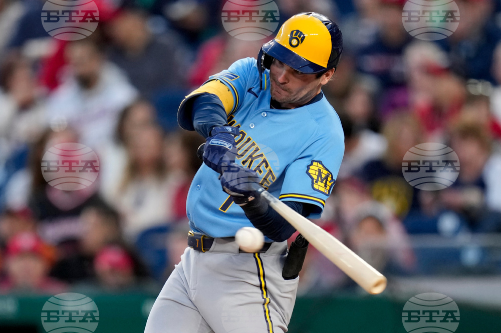 Brewers Nationals Baseball