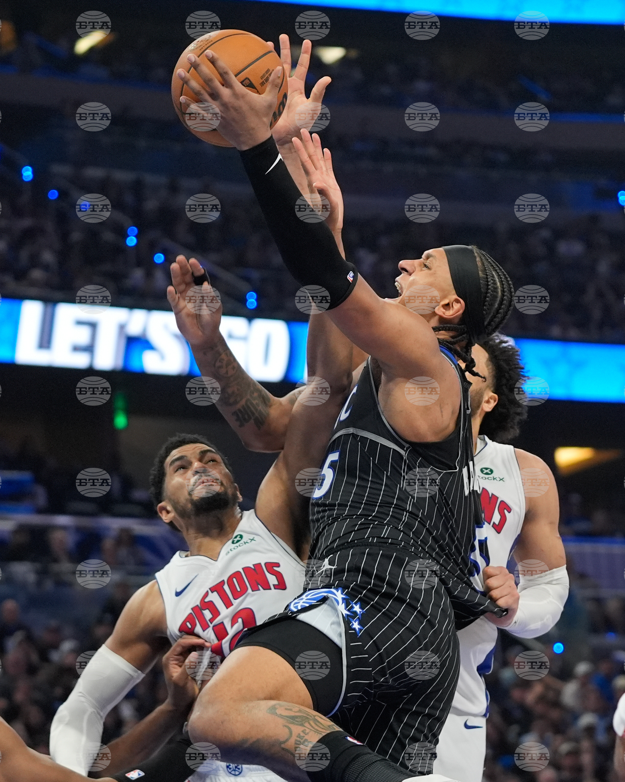 Pistons Magic Basketball