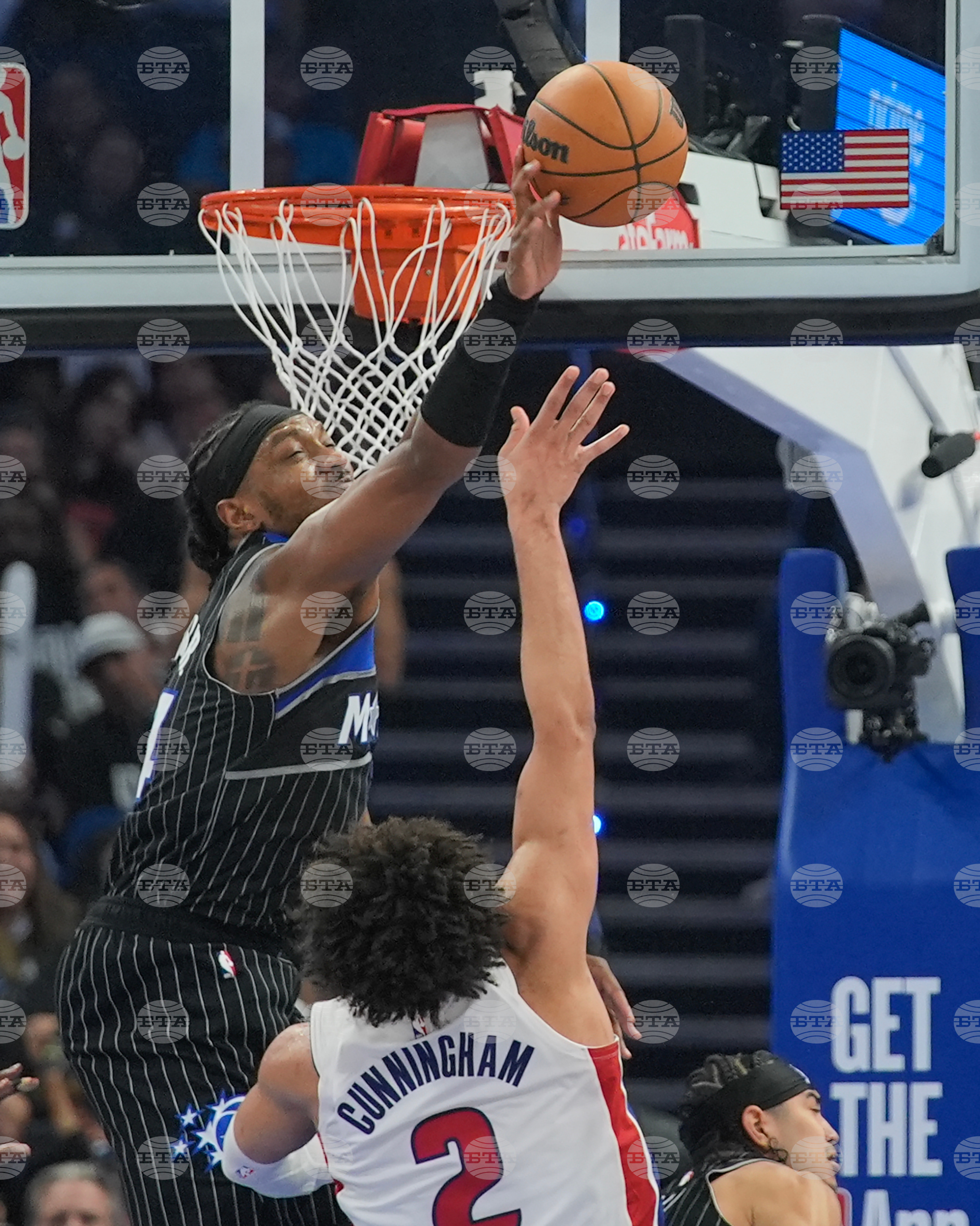 Pistons Magic Basketball