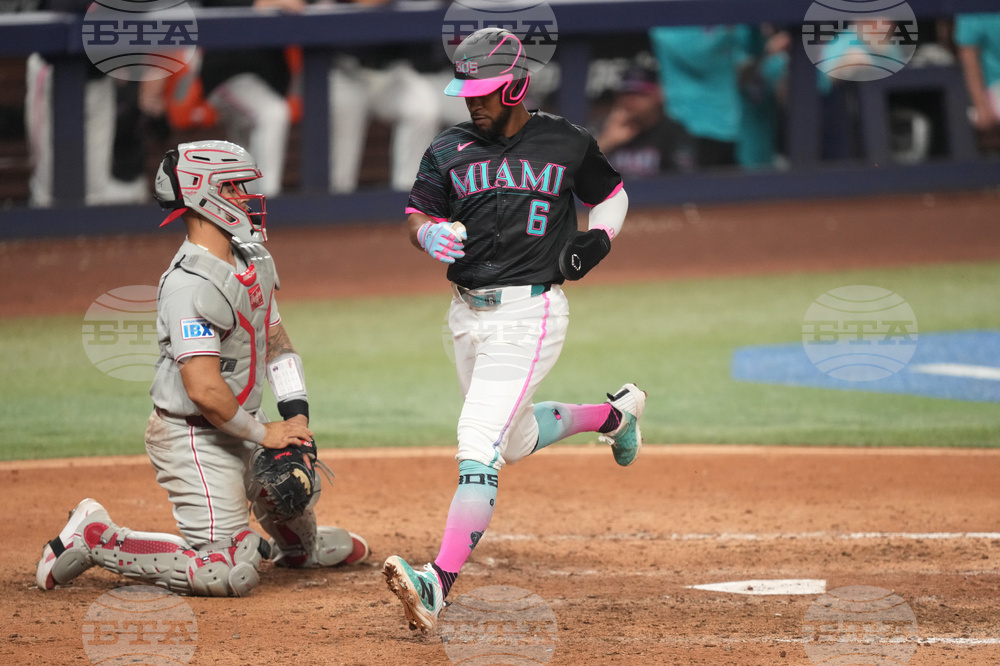 Phillies Marlins Baseball