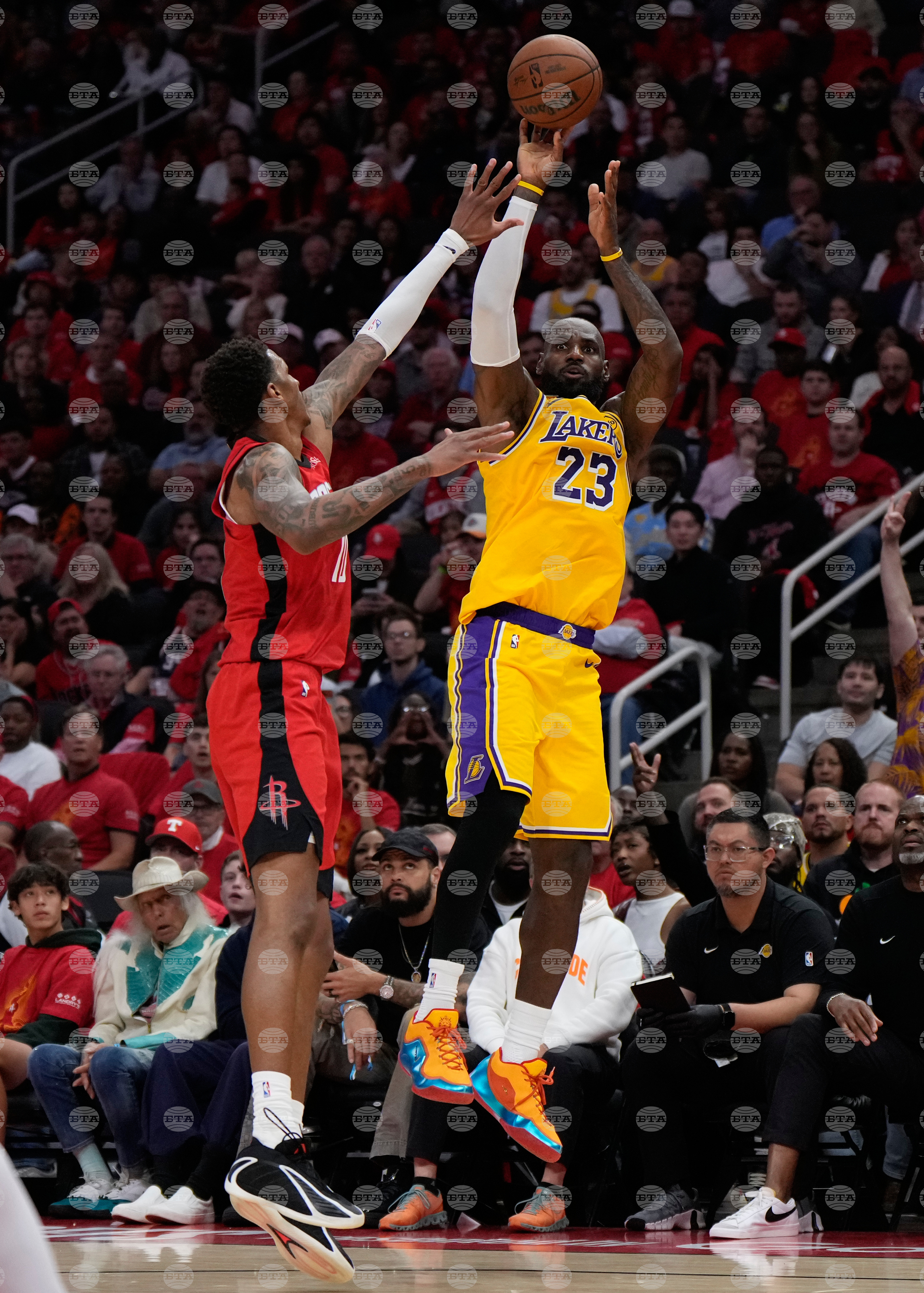 Lakers Rockets Basketball