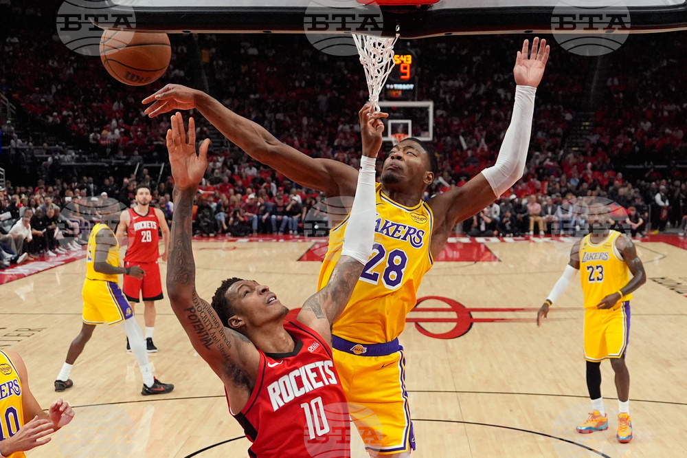 APTOPIX Lakers Rockets Basketball