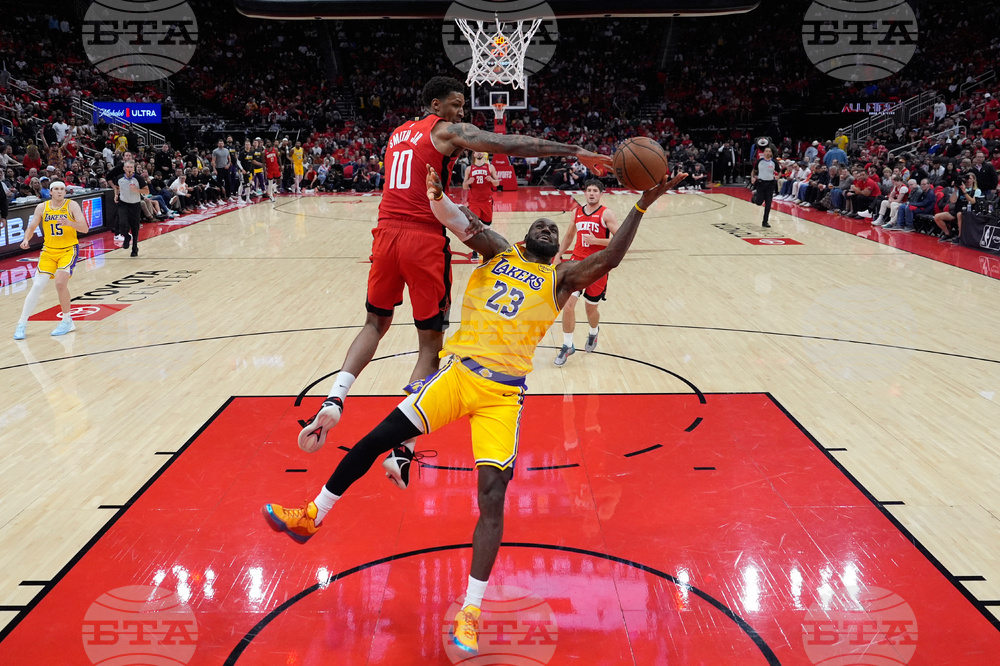 Lakers Rockets Basketball