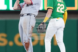 Giants Athletics Baseball