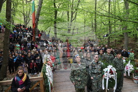 Панагюрище - местност „Оборище“ - 150 години от избухването на Априлското въстание - всенародно поклонение