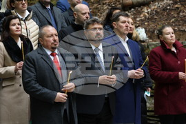 Панагюрище - местност „Оборище“ - 150 години от избухването на Априлското въстание - всенародно поклонение