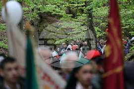 Панагюрище - местност „Оборище“ - 150 години от избухването на Априлското въстание - всенародно поклонение