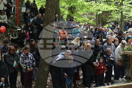 Панагюрище - местност „Оборище“ - 150 години от избухването на Априлското въстание - всенародно поклонение