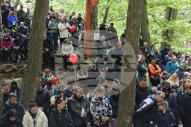 Панагюрище - местност „Оборище“ - 150 години от избухването на Априлското въстание - всенародно поклонение