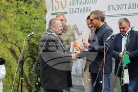 Панагюрище - Алея на свободата - официално откриване
