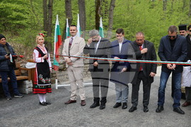 Панагюрище - Алея на свободата - официално откриване