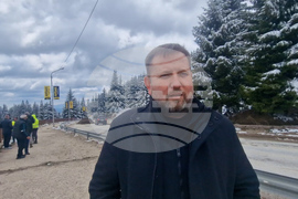 Смолян - път III-8641 Смолян-Пампорово - свлачище