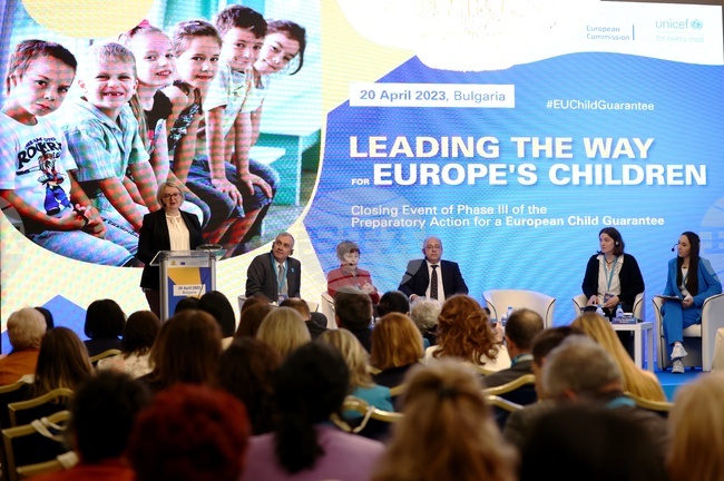 УНИЦЕФ - детска бедност и социално изключване - заключителното събитие