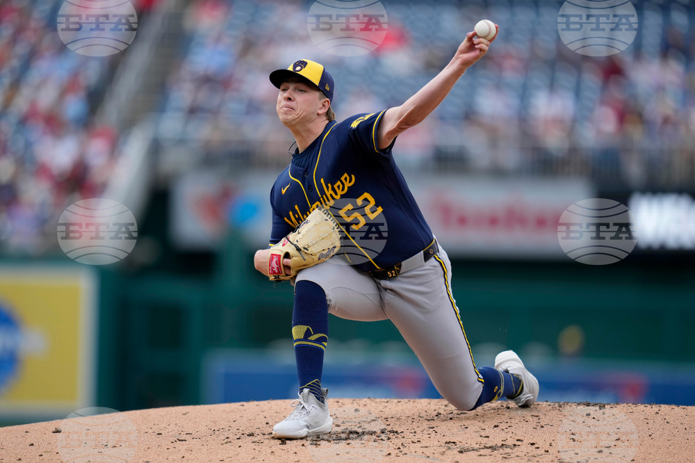 Brewers Nationals Baseball