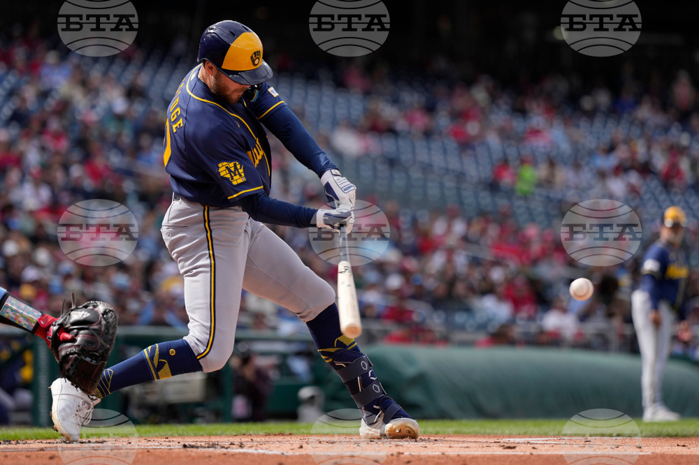 Brewers Nationals Baseball
