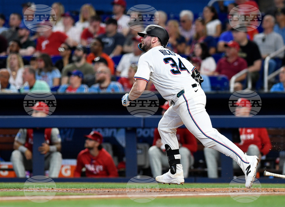 Phillies Marlins Baseball
