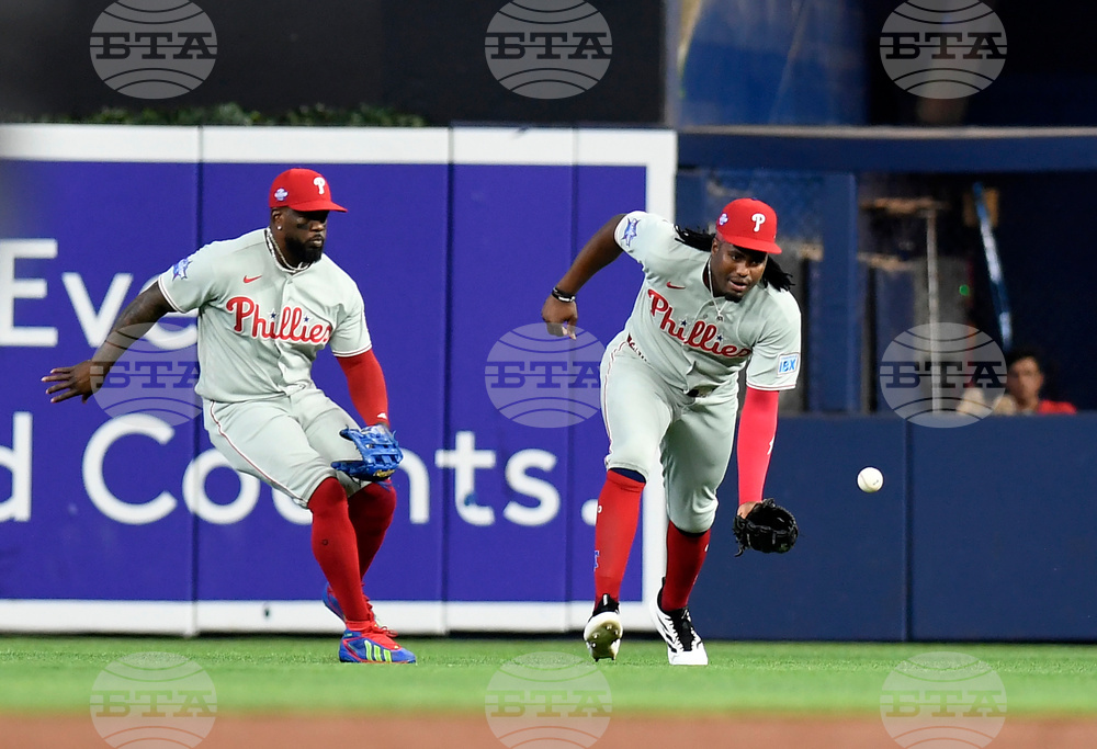 Phillies Marlins Baseball