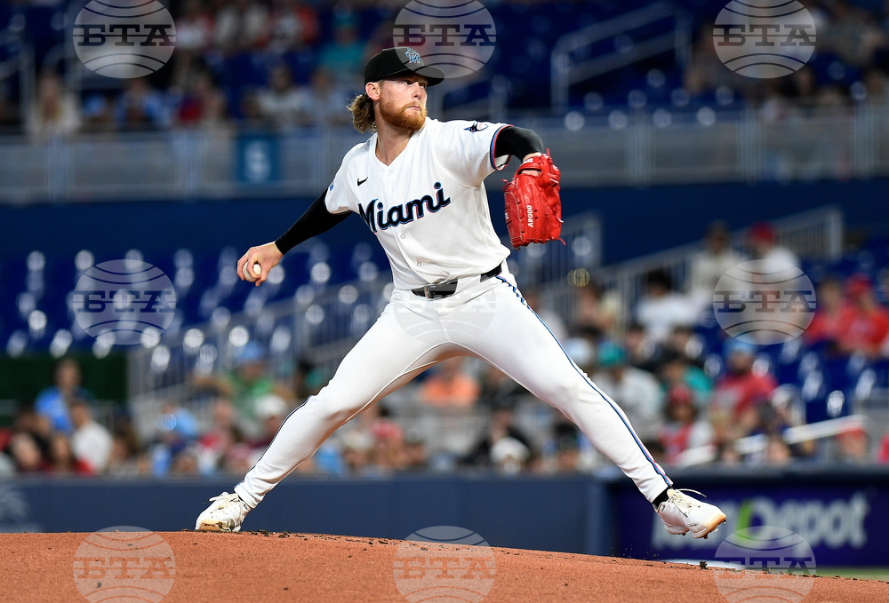 Phillies Marlins Baseball