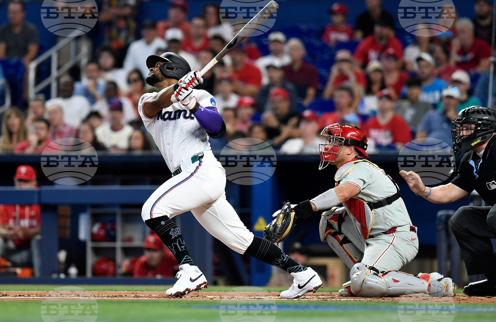 Phillies Marlins Baseball