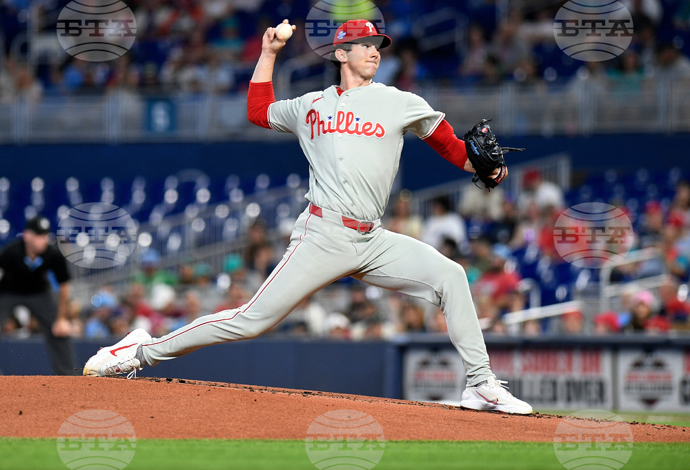 Phillies Marlins Baseball