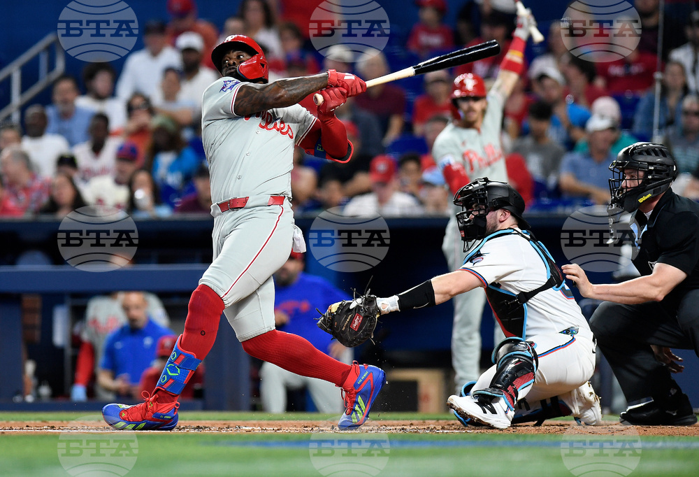Phillies Marlins Baseball